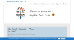 Desktop Screenshot of depden.com